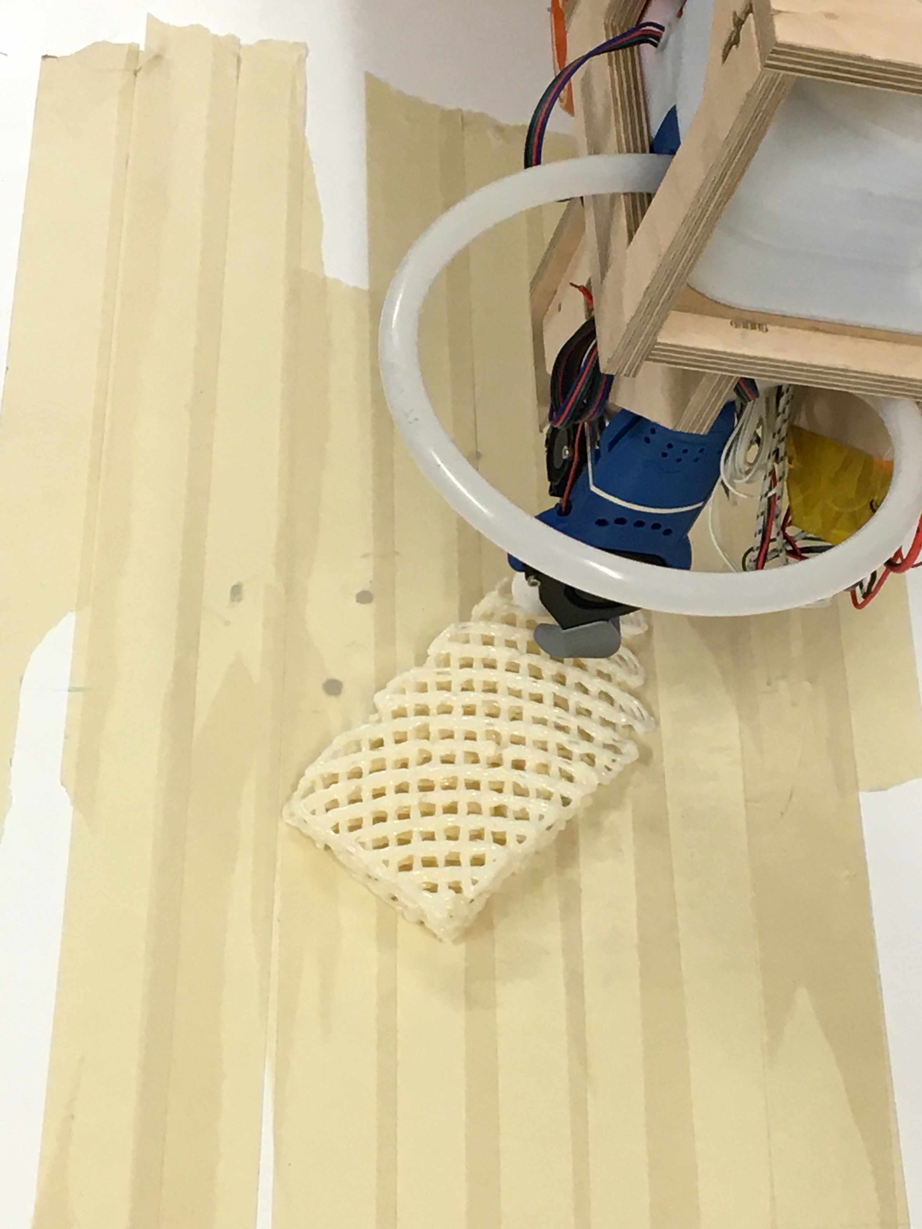 Clay extrusion detail